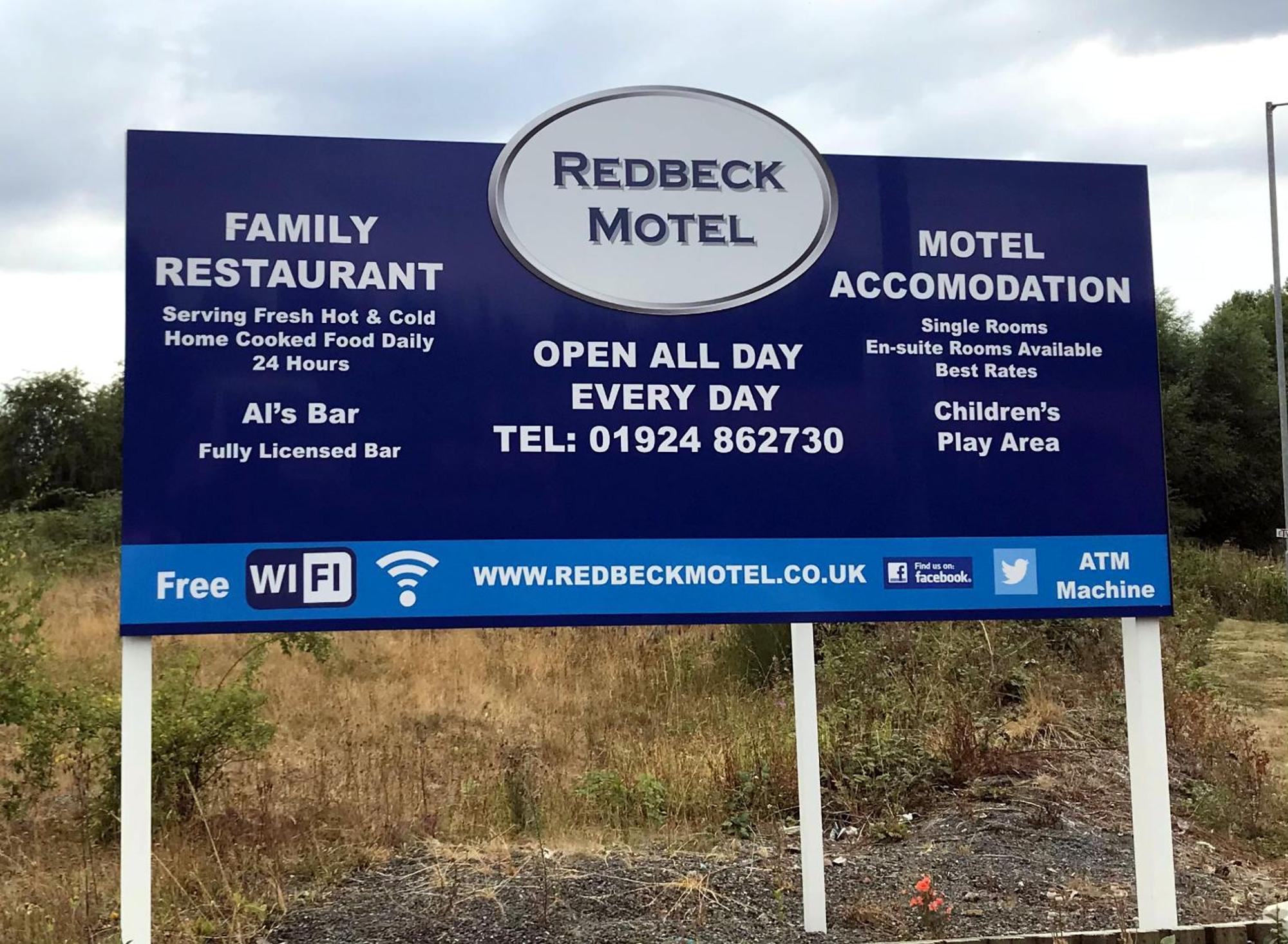 Redbeck Motel Wakefield Exteriér fotografie